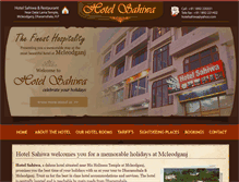 Tablet Screenshot of hotelsahiwa.com